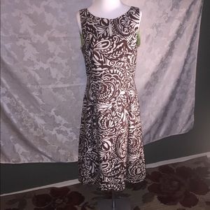 Gorgeous Jessica Howard Keyhole Tribal Print Dress